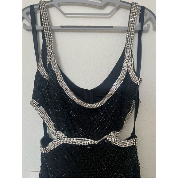 Mac Duggal 94047 Cutout Waist Scoop Neck Dress NEW NWT - Picture 5 of 12